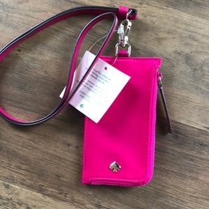 KATE SPADE LANYARD AND ID